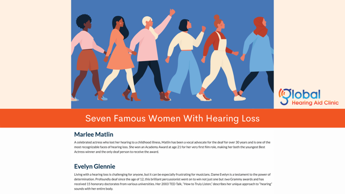Seven Women Global Hearing