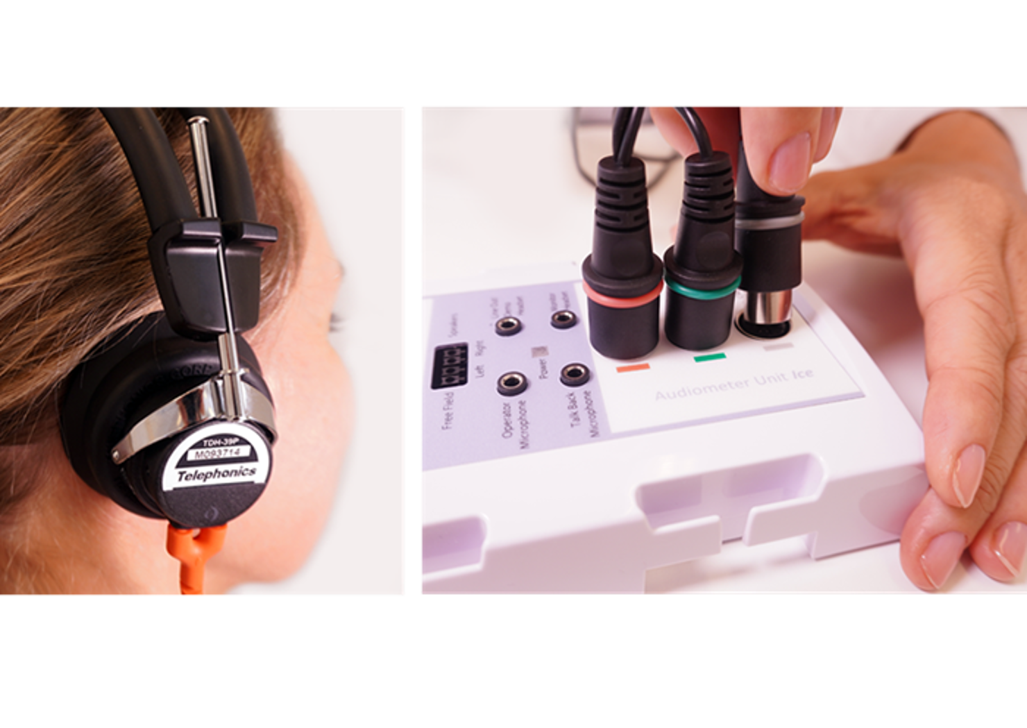 What are the most common types of hearing test?