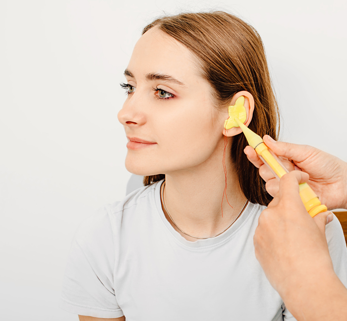 Custom Molding Ear Hearing Aid Fitting