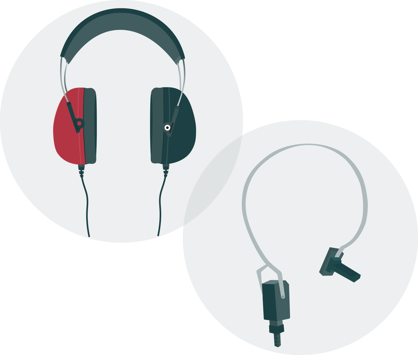 Audiometry Set Pure-Tone Audiometry Testing: Pure-Tone Audiometer