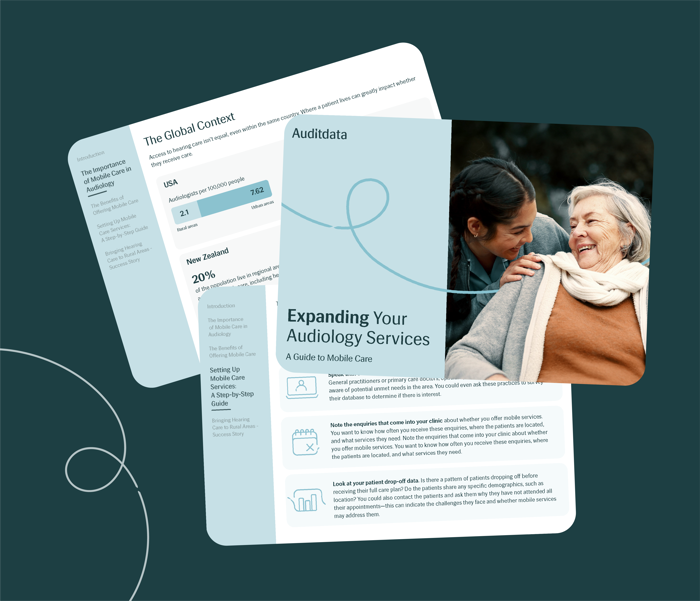 Mobile hearing care audiology guide